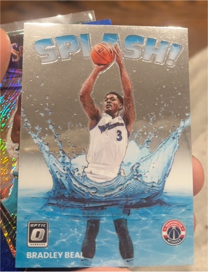 2022 Donruss Optic #5 Bradley Beal Splash! — front