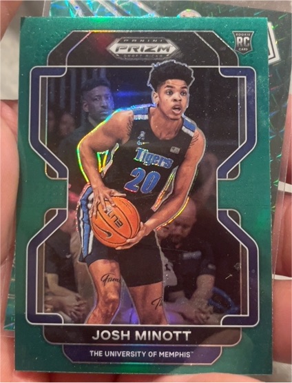 2022 Panini Prizm Draft Picks #94 Josh Minott — front
