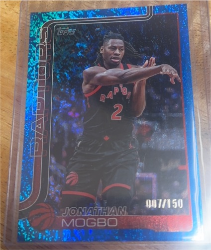 2025-26 Topps #29 Jonathan Mogbo — front