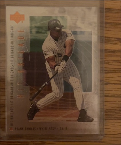 1999 Upper Deck #H13 Frank Thomas Hit Brigade — front