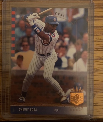 1993 Upper Deck SP #89 Sammy Sosa — front