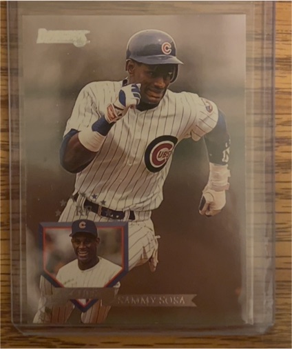 1995 Donruss #122 Sammy Sosa — front