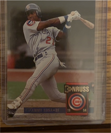 1994 Donruss #57 Sammy Sosa — front