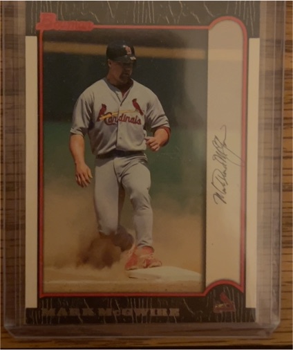 1999 Bowman #6 Mark McGwire — front