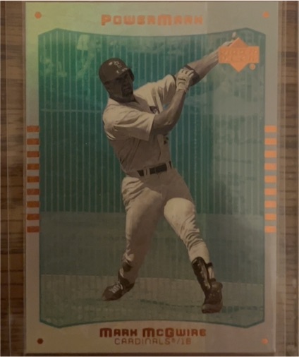 2000 Upper Deck Power MARK #MC6 Mark McGwire — front