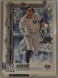 2025 Topps Holiday #H161 Aaron Judge — front