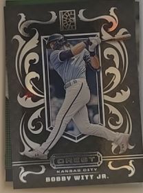 2022 Panini Capstone Crest #C-6 Bobby Witt Jr. — front
