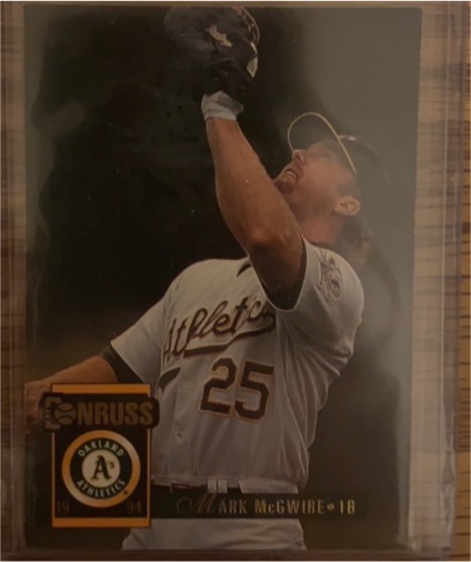 1994 Donruss #335 Mark McGwire — front