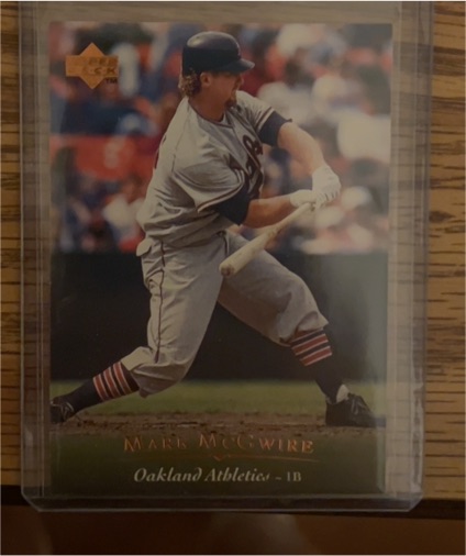 1995 Upper Deck #35 Mark McGwire — front