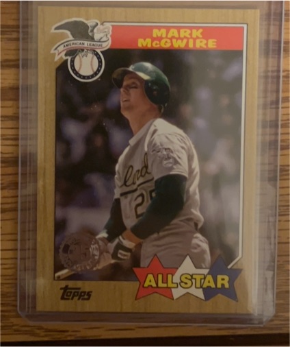 2022 Topps Series 2 1987 All-Star #87AS-8 Mark McGwire — front