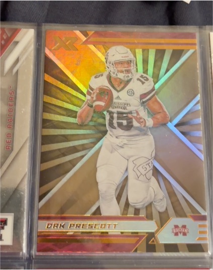2022 Panini Chronicles Draft Picks XR #15 Dak Prescott Mississippi State — front