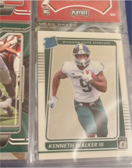 2022 Panini Donruss Optic #21 Kenneth Walker III — front