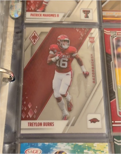 2022 Panini Chronicles Draft Picks Phoenix #33 Treylon Burks — front