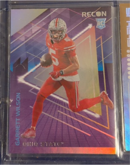 2022 Panini Chronicles Draft Picks #7 Garrett Wilson Recon — front