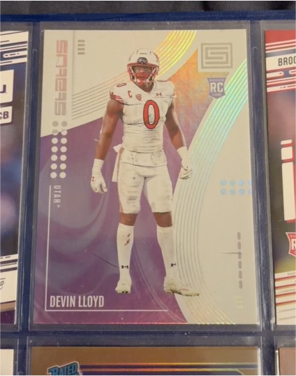 2022 Panini Chronicles Draft Picks Status #24 Devin Lloyd — front