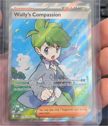 2025 Pokémon #176 Wally's Compassion — front