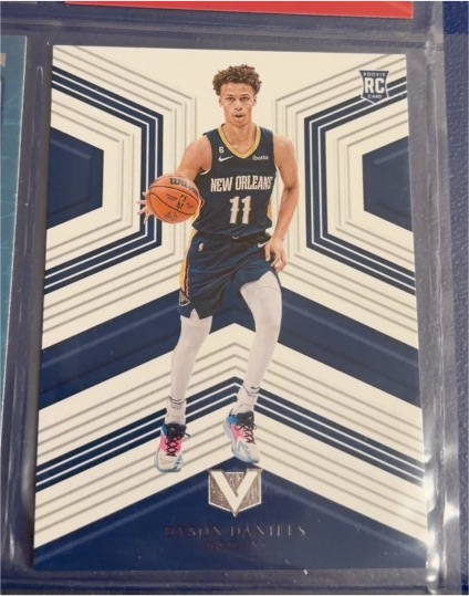 2022-23 Panini Chronicles Vertex #178 Dyson Daniels Rookie — front