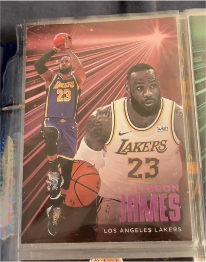 2020-21 Panini Chronicles Essentials #227 LeBron James — front