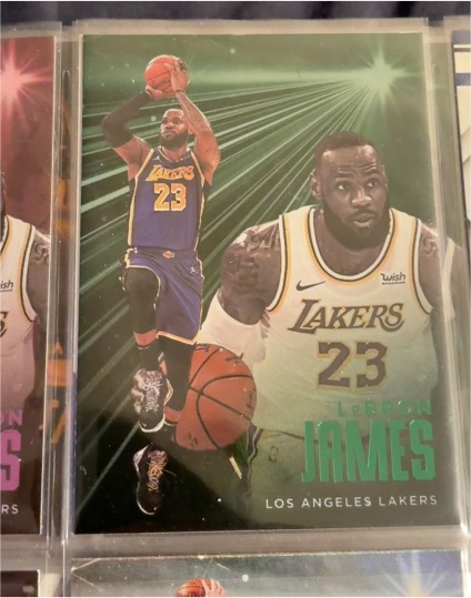 2020-21 Panini Chronicles Essentials #227 LeBron James — front