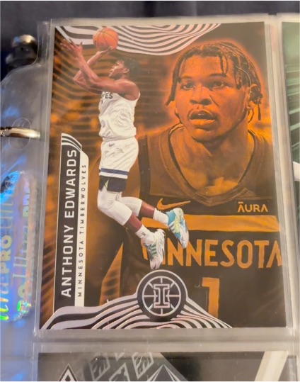 2021-22 Panini Illusions #27 Anthony Edwards — front
