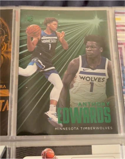 2020-21 Panini Chronicles Essentials #203 Anthony Edwards — front