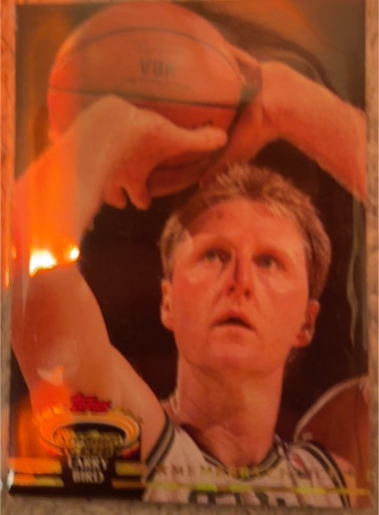 1992-93 Stadium Club #194 Larry Bird — front