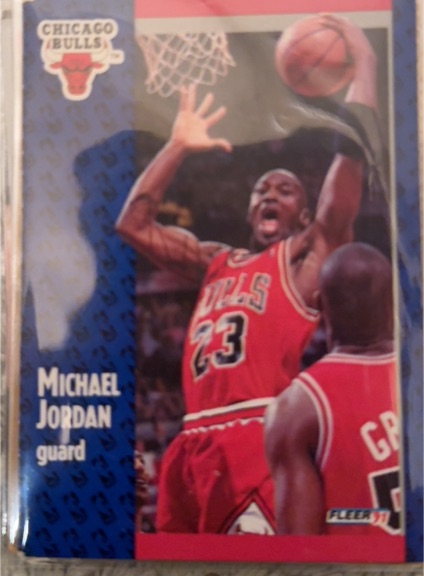 1991-92 Fleer #29 Michael Jordan — front