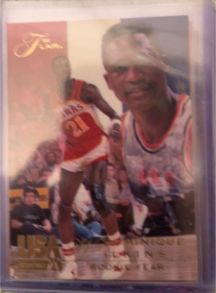 1994 Flair USA #109 Dominique Wilkins — front