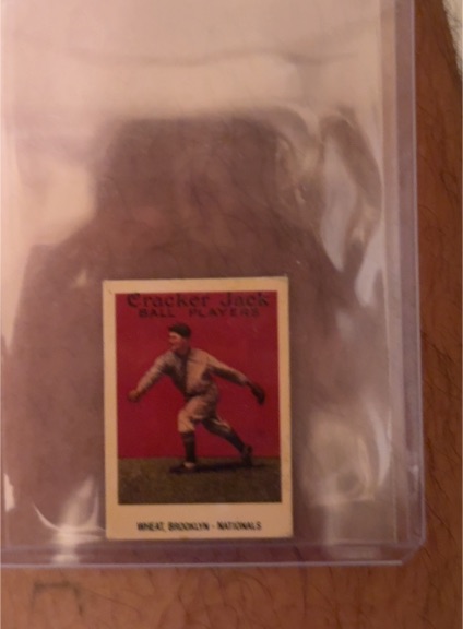 1993 Cracker Jack #15 Zack Wheat Brooklyn Nationals — front