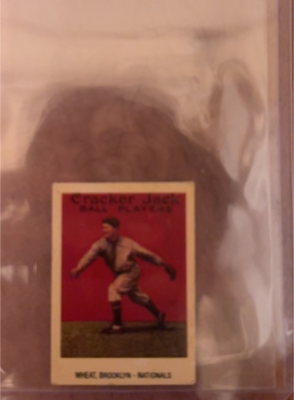 1993 Cracker Jack Mini #14 Zach Wheat — front
