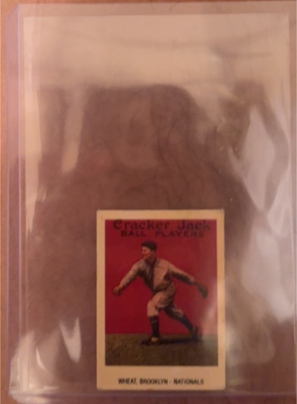 1915 Cracker Jack #Wheat Zack Wheat — front