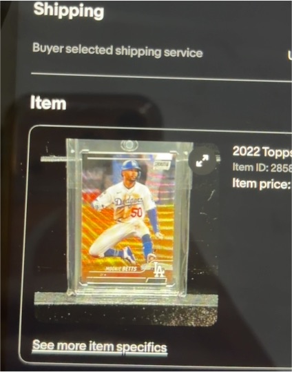 2022 Topps #250 Mookie Betts — front