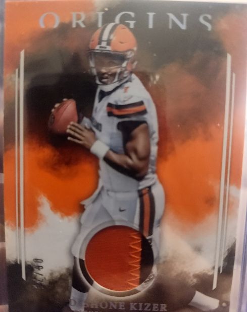 2017 Panini Origins Rookie Patches #RP-DK DeShone Kizer — front