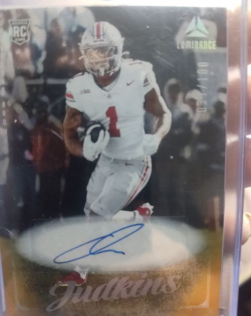 2025 Panini Luminance #110 Quinshon Judkins — front