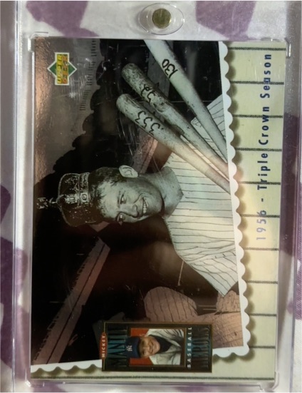 1994 Upper Deck #66 Mickey Mantle — front