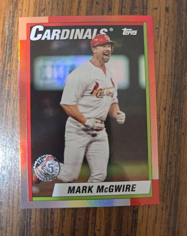 2025 Topps Update #U90-19 Mark McGwire — front