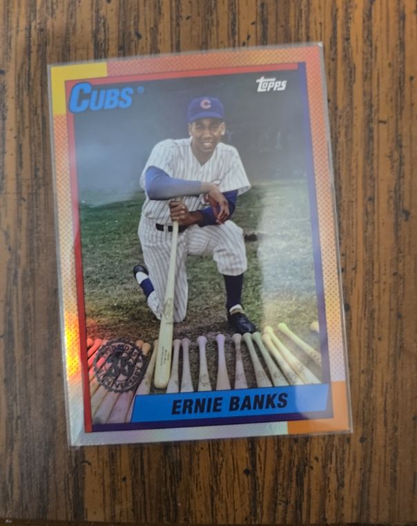2025 Topps Update #U90-29 Ernie Banks — front