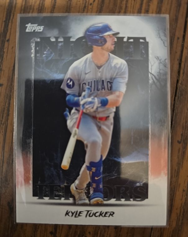 2025 Topps Update #NT-14 Kyle Tucker Night Terrors — front
