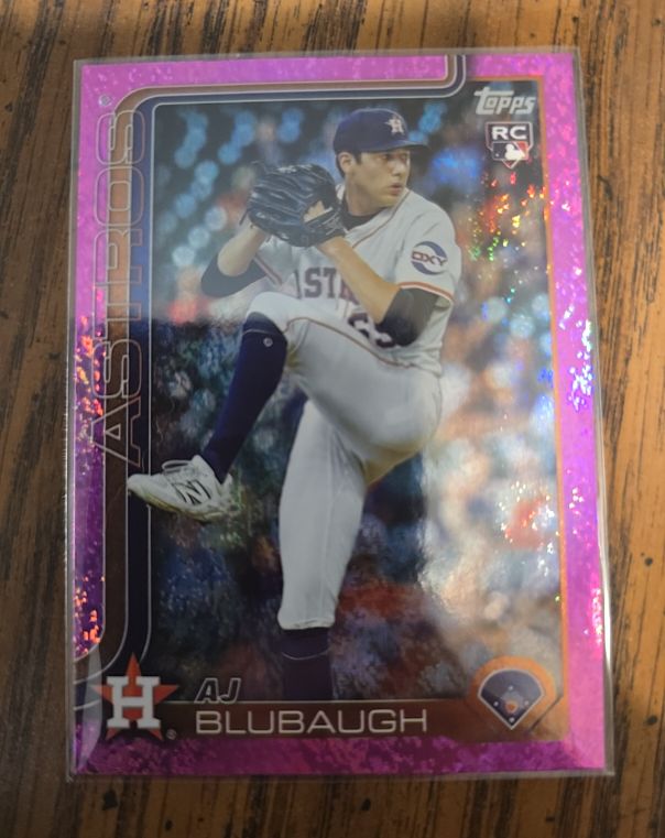 2025 Topps #RC AJ Blubaugh — front