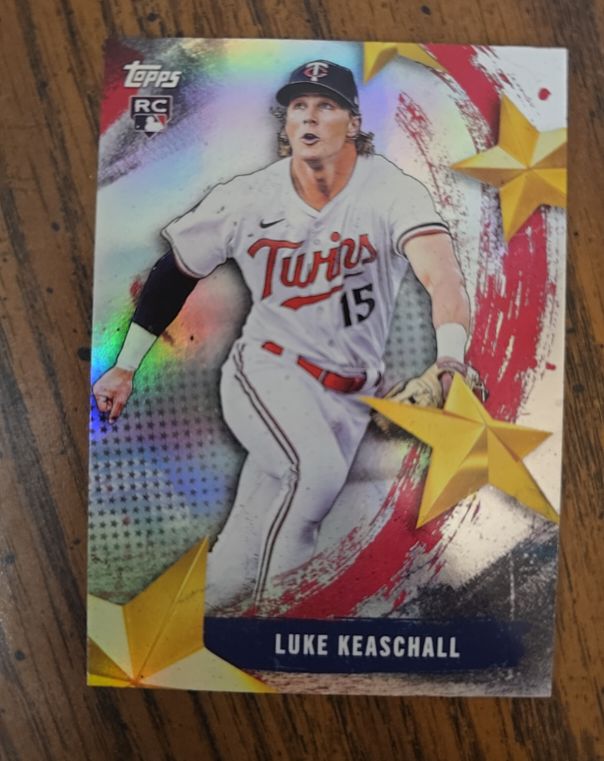 2025 Topps Update Stars of MLB #SMLB-70 Luke Keaschall — front