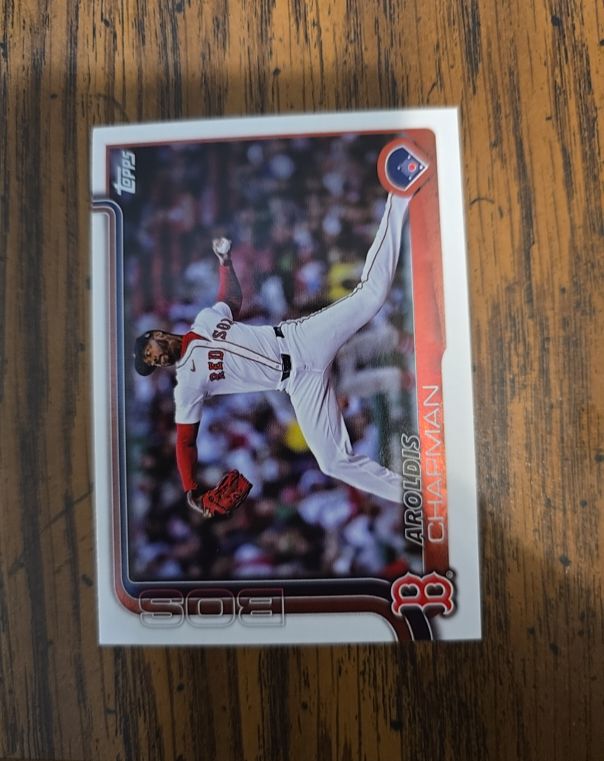 2025 Topps #BOS Aroldis Chapman — front