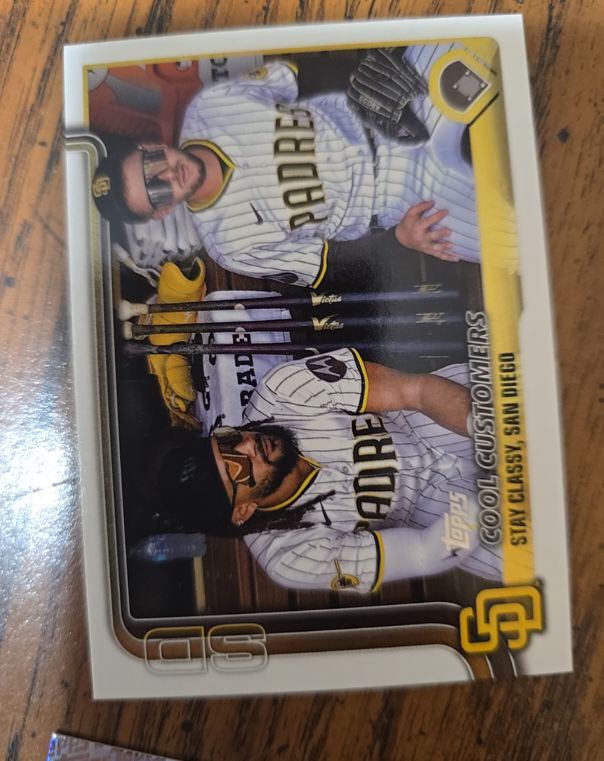 2025 Topps Update #US221 Cool Customers Fernando Tatis Jr. / Jackson Merrill — front
