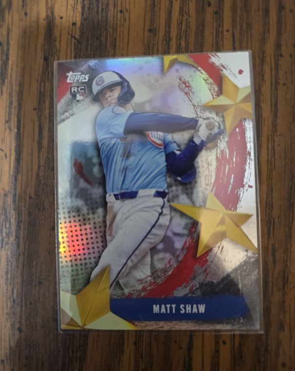 2025 Topps Series 1 Stars of MLB #SMLB-28 Matt Shaw — front