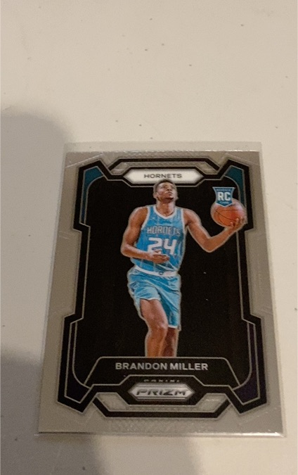 2023-24 Panini Prizm #152 Brandon Miller — front