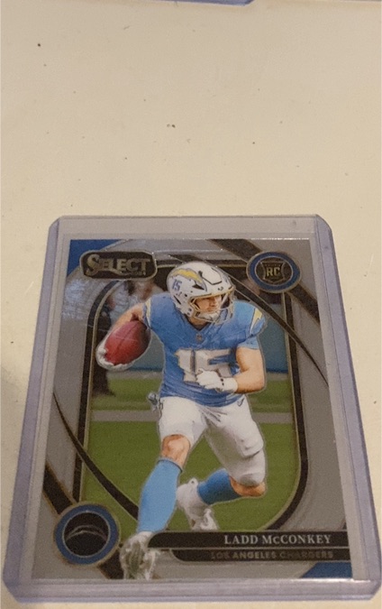 2024 Panini Select #268 Ladd McConkey Rookie — front