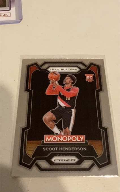 2023-24 Panini Prizm Monopoly #75 Scoot Henderson — front