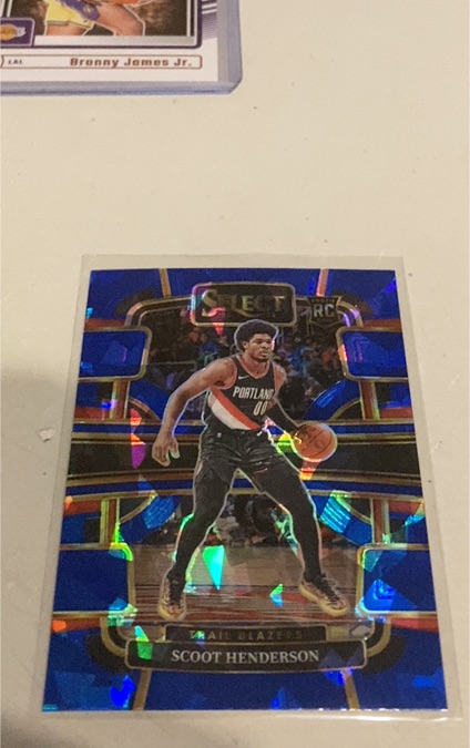 2023-24 Panini Select #77 Scoot Henderson — front