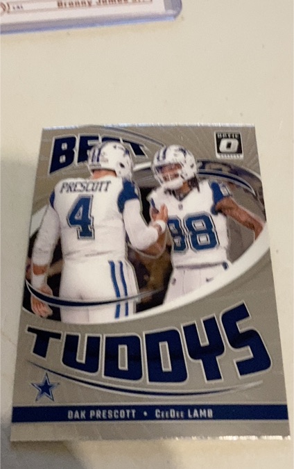 2024 Panini Donruss Optic #3 Best Tuddys Dak Prescott, CeeDee Lamb — front