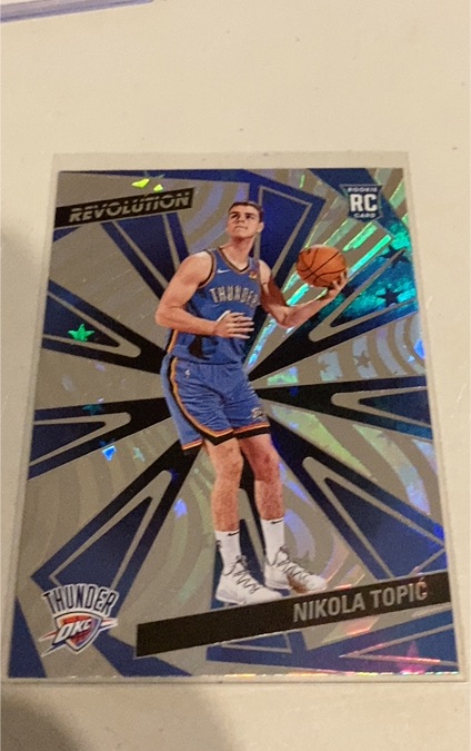 2024-25 Panini Revolution #133 Nikola Topic — front