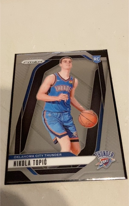 2024-25 Panini Prizm #230 Nikola Topic — front
